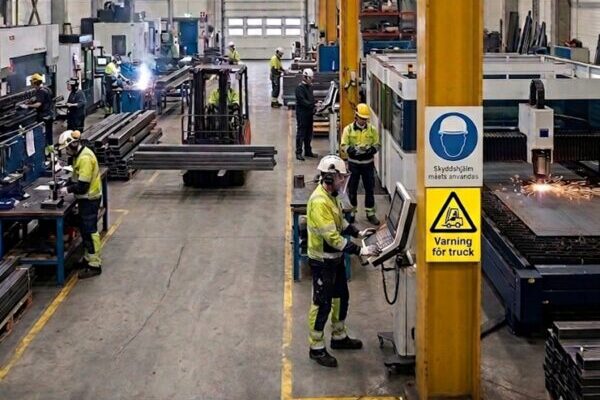 Industriskylt säkerhetsskylt Skyltdax 