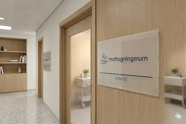 Plastskyltar vårdskylt dörrskylt Skyltdax 